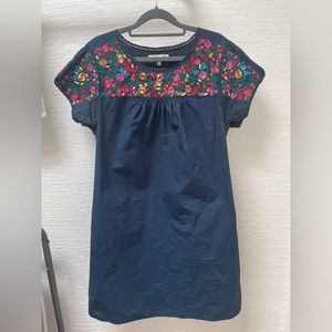 Madewell Embroidered Dress, L